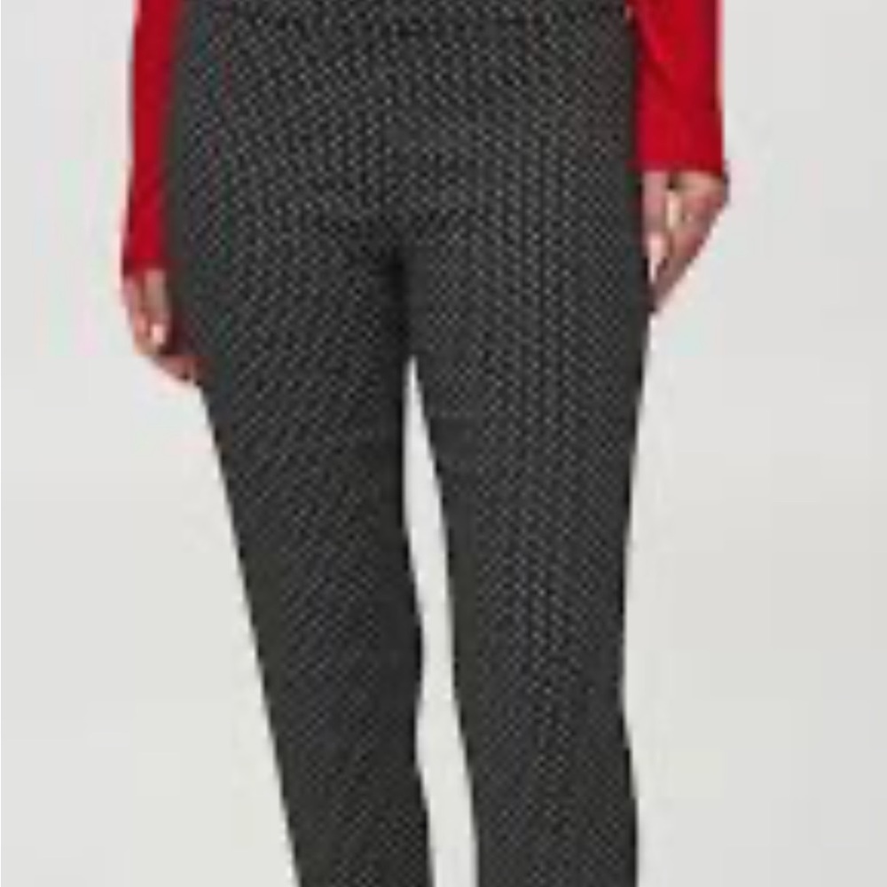 Long Tall Sally Skinny Pants Geometric Pattern Design Stretchy Fabric Women's 4